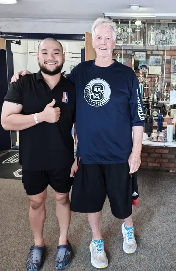 Coach Tin cùng Coach Jerry Quinn