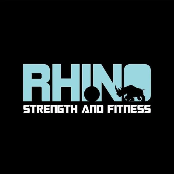 Logo Rhino Strength and Fitness.